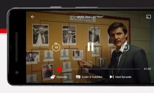 Netflix mod apk Ads free interface