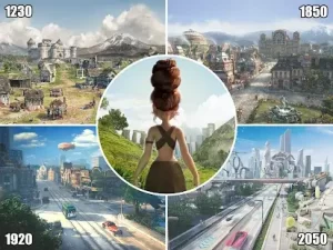 Forge of Empires Mod APK Interface