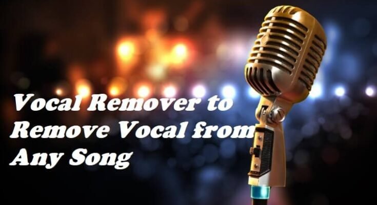 How to Remove Background  Music Using Vocal Remover and Isolation Software